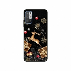 Husa personalizata tip carcasa HQPrint pentru Xiaomi Redmi 10, model Reindeer 2, multicolor, S1D1M0052