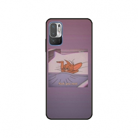 Husa personalizata tip carcasa HQPrint pentru Xiaomi Redmi 10, model Jerry 1, multicolor, S1D1M0104