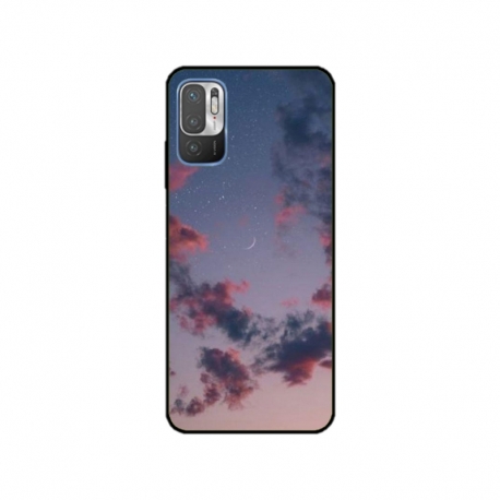Husa personalizata tip carcasa HQPrint pentru Xiaomi Redmi 10, model Moody Sky, multicolor, S1D1M0146