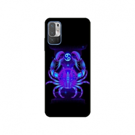 Husa personalizata tip carcasa HQPrint pentru Xiaomi Redmi 10, model Cancer, multicolor, S1D1M0147