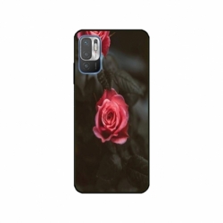 Husa personalizata tip carcasa HQPrint pentru Xiaomi Redmi 10, model Flowers 11, multicolor, S1D1M0156