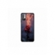 Husa personalizata tip carcasa HQPrint pentru Xiaomi Redmi 10, model Fire Rose, multicolor, S1D1M0158