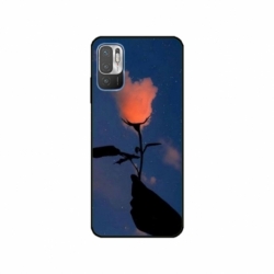 Husa personalizata tip carcasa HQPrint pentru Xiaomi Redmi 10, model Sky Flower, multicolor, S1D1M0159