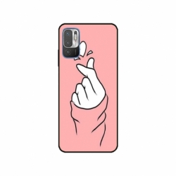 Husa personalizata tip carcasa HQPrint pentru Xiaomi Redmi 10, model Heart Snap, multicolor, S1D1M0285