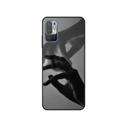Husa personalizata tip carcasa HQPrint pentru Xiaomi Redmi 10, model Hand Reach, multicolor, S1D1M0318