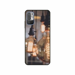Husa personalizata tip carcasa HQPrint pentru Xiaomi Redmi 10, model Lightbulb, multicolor, S1D1M0322