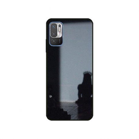 Husa personalizata tip carcasa HQPrint pentru Xiaomi Redmi 10, model Shadow Princess, multicolor, S1D1M0341