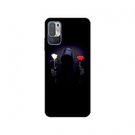 Husa personalizata tip carcasa HQPrint pentru Xiaomi Redmi 10, model Choose Rose, multicolor, S1D1M0343