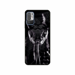 Husa personalizata tip carcasa HQPrint pentru Xiaomi Redmi 10, model Snake, multicolor, S1D1M0378