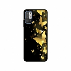 Husa personalizata tip carcasa HQPrint pentru Xiaomi Redmi Note 10 5G, model Butterfly 6, multicolor, S1D1M0045