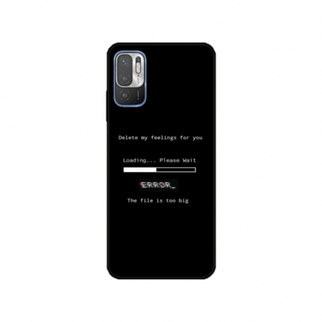 Husa personalizata tip carcasa HQPrint pentru Xiaomi Redmi Note 10 5G, model Delete Feelings, multicolor, S1D1M0069