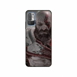 Husa personalizata tip carcasa HQPrint pentru Xiaomi Redmi Note 10 5G, model God of War 2, multicolor, S1D1M0081