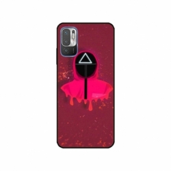 Husa personalizata tip carcasa HQPrint pentru Xiaomi Redmi Note 10 5G, model Squid Game 6, multicolor, S1D1M0178
