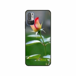 Husa personalizata tip carcasa HQPrint pentru Xiaomi Redmi Note 10 5G, model Flowers 13, multicolor, S1D1M0206