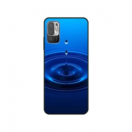 Husa personalizata tip carcasa HQPrint pentru Xiaomi Redmi Note 10 5G, model Picatura, multicolor, S1D1M0240