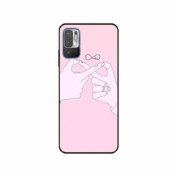 Husa personalizata tip carcasa HQPrint pentru Xiaomi Redmi Note 10 5G, model Infinity Togeter, multicolor, S1D1M0251