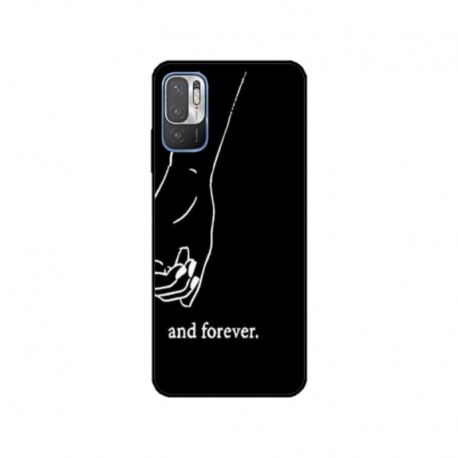 Husa personalizata tip carcasa HQPrint pentru Xiaomi Redmi Note 10 5G, model Always and Forever 2, multicolor, S1D1M0280