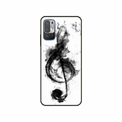 Husa personalizata tip carcasa HQPrint pentru Xiaomi Redmi Note 10 5G, model Song Notes, multicolor, S1D1M0357