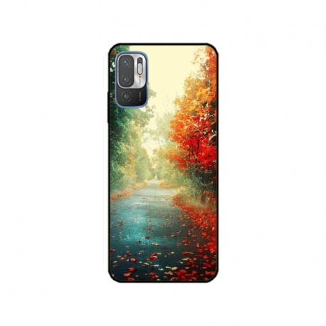 Husa personalizata tip carcasa HQPrint pentru Xiaomi Redmi Note 10 5G, model Nice View 15, multicolor, S1D1M0383