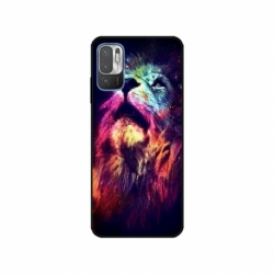 Husa personalizata tip carcasa HQPrint pentru Xiaomi Redmi 10 5G, model Celestial Lion, multicolor, S1D1M0002