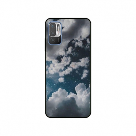 Husa personalizata tip carcasa HQPrint pentru Xiaomi Redmi 10 5G, model Blue Sky, multicolor, S1D1M0023