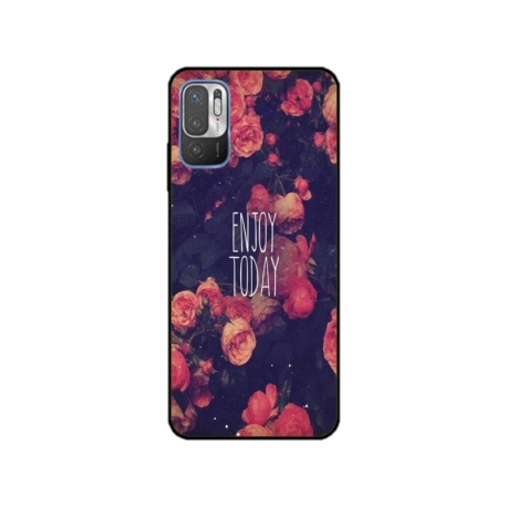 Husa personalizata tip carcasa HQPrint pentru Xiaomi Redmi 10 5G, model Enjoy Today, multicolor, S1D1M0037