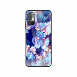 Husa personalizata tip carcasa HQPrint pentru Xiaomi Redmi 10 5G, model Flowers 2, multicolor, S1D1M0038