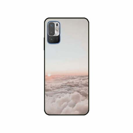 Husa personalizata tip carcasa HQPrint pentru Xiaomi Redmi 10 5G, model Sky, multicolor, S1D1M0061