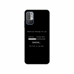 Husa personalizata tip carcasa HQPrint pentru Xiaomi Redmi 10 5G, model Delete Feelings, multicolor, S1D1M0069