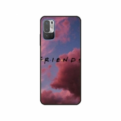Husa personalizata tip carcasa HQPrint pentru Xiaomi Redmi 10 5G, model FRIENDS 2, multicolor, S1D1M0082