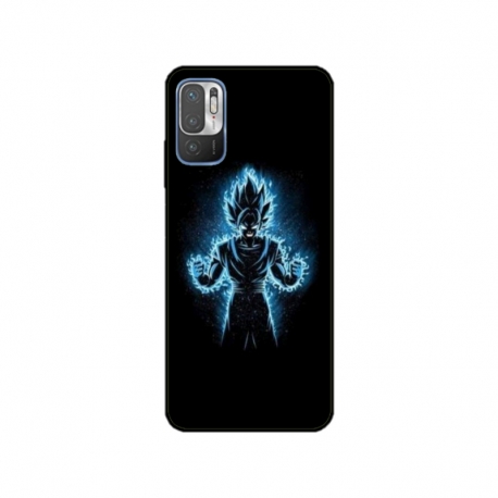 Husa personalizata tip carcasa HQPrint pentru Xiaomi Redmi 10 5G, model Goku, multicolor, S1D1M0087
