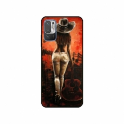 Husa personalizata tip carcasa HQPrint pentru Xiaomi Redmi 10 5G, model Sexy Lady, multicolor, S1D1M0113