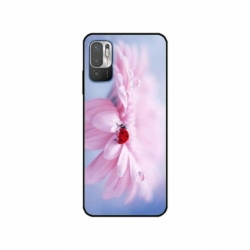Husa personalizata tip carcasa HQPrint pentru Xiaomi Redmi 10 5G, model Flowers 5, multicolor, S1D1M0114