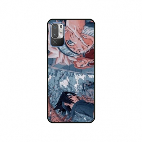 Husa personalizata tip carcasa HQPrint pentru Xiaomi Redmi 10 5G, model Naruto 2, multicolor, S1D1M0133