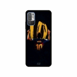 Husa personalizata tip carcasa HQPrint pentru Xiaomi Redmi 10 5G, model Messi 2, multicolor, S1D1M0134