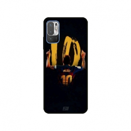 Husa personalizata tip carcasa HQPrint pentru Xiaomi Redmi 10 5G, model Messi 2, multicolor, S1D1M0134