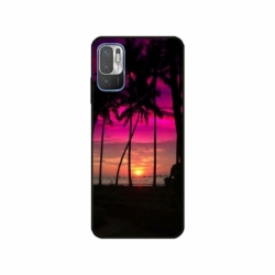 Husa personalizata tip carcasa HQPrint pentru Xiaomi Redmi 10 5G, model Beach View 1, multicolor, S1D1M0136