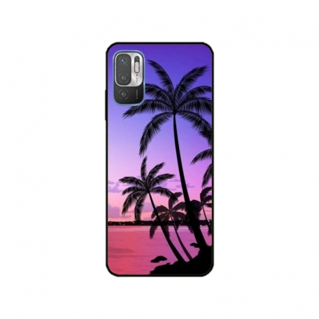 Husa personalizata tip carcasa HQPrint pentru Xiaomi Redmi 10 5G, model Beach View 2, multicolor, S1D1M0137