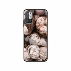 Husa personalizata tip carcasa HQPrint pentru Xiaomi Redmi 10 5G, model Flowers 6, multicolor, S1D1M0139