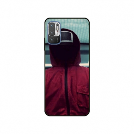 Husa personalizata tip carcasa HQPrint pentru Xiaomi Redmi 10 5G, model Squid Game 2, multicolor, S1D1M0174