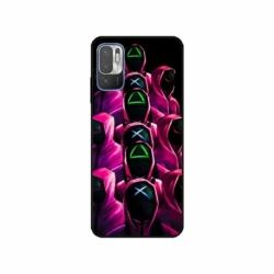 Husa personalizata tip carcasa HQPrint pentru Xiaomi Redmi 10 5G, model Squid Game 8, multicolor, S1D1M0180