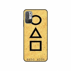 Husa personalizata tip carcasa HQPrint pentru Xiaomi Redmi 10 5G, model Squid Game 9, multicolor, S1D1M0181