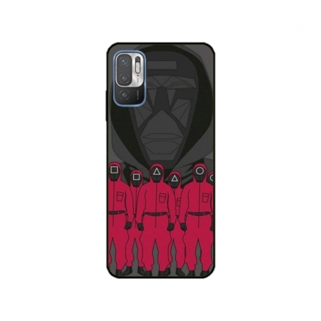 Husa personalizata tip carcasa HQPrint pentru Xiaomi Redmi 10 5G, model Squid Game 15, multicolor, S1D1M0187