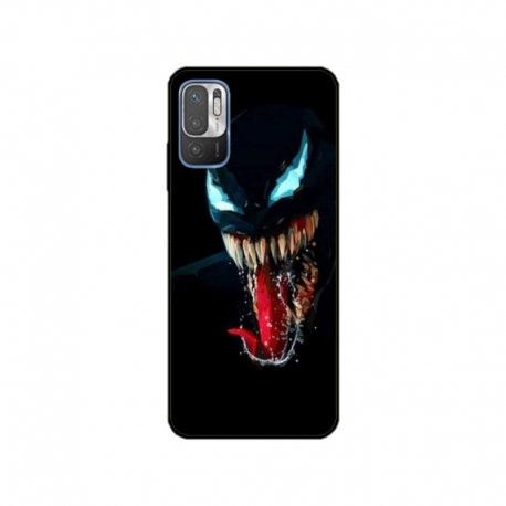 Husa personalizata tip carcasa HQPrint pentru Xiaomi Redmi 10 5G, model Venom 1, multicolor, S1D1M0211