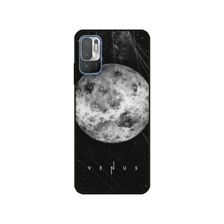 Husa personalizata tip carcasa HQPrint pentru Xiaomi Redmi 10 5G, model Moon, multicolor, S1D1M0212