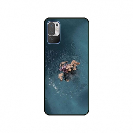 Husa personalizata tip carcasa HQPrint pentru Xiaomi Redmi 10 5G, model Flowers 15, multicolor, S1D1M0215