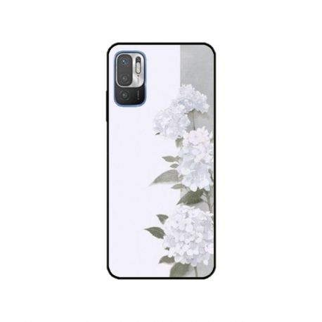Husa personalizata tip carcasa HQPrint pentru Xiaomi Redmi 10 5G, model Flowers 16, multicolor, S1D1M0217