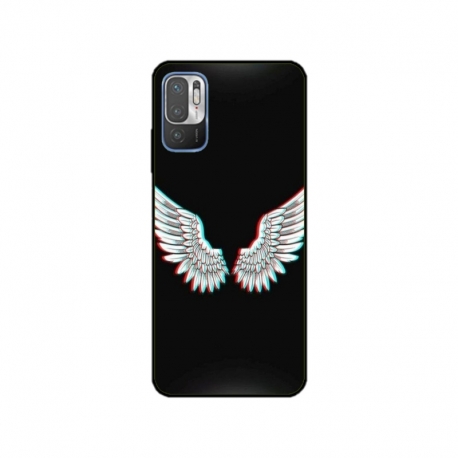 Husa personalizata tip carcasa HQPrint pentru Xiaomi Redmi 10 5G, model Angel, multicolor, S1D1M0219