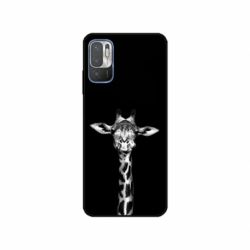Husa personalizata tip carcasa HQPrint pentru Xiaomi Redmi 10 5G, model Giraffe 3, multicolor, S1D1M0222