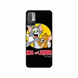 Husa personalizata tip carcasa HQPrint pentru Xiaomi Redmi 10 5G, model Tom and Jerry 4, multicolor, S1D1M0226